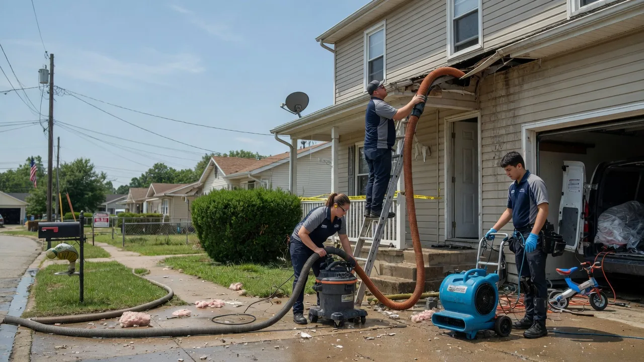 Water Damage Restoration in Farmland, IN near me